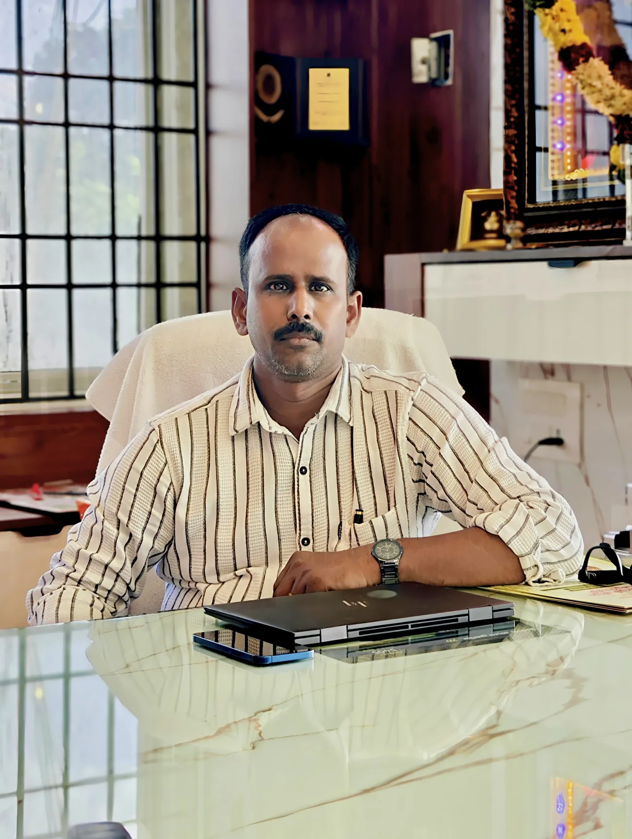 Saravanan Sivalingam, Founder and Managing Director of Sri Mahalaxmee Group